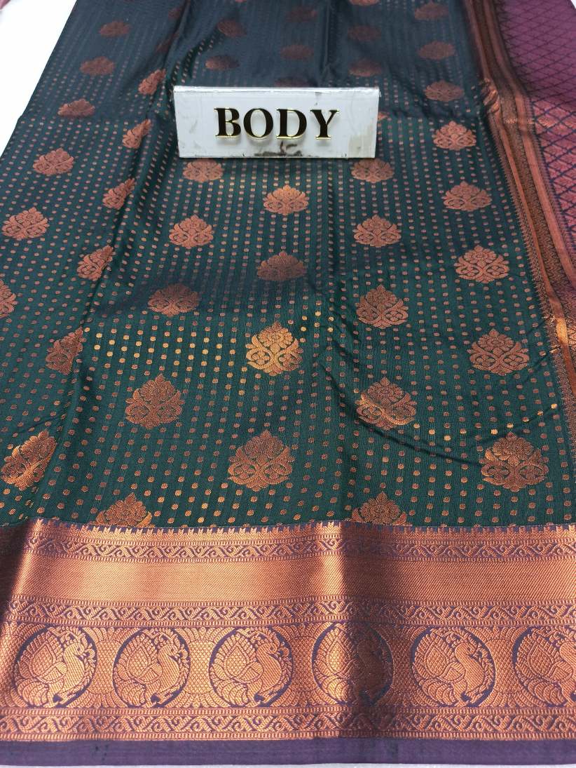 Pure kadial Silk Saree