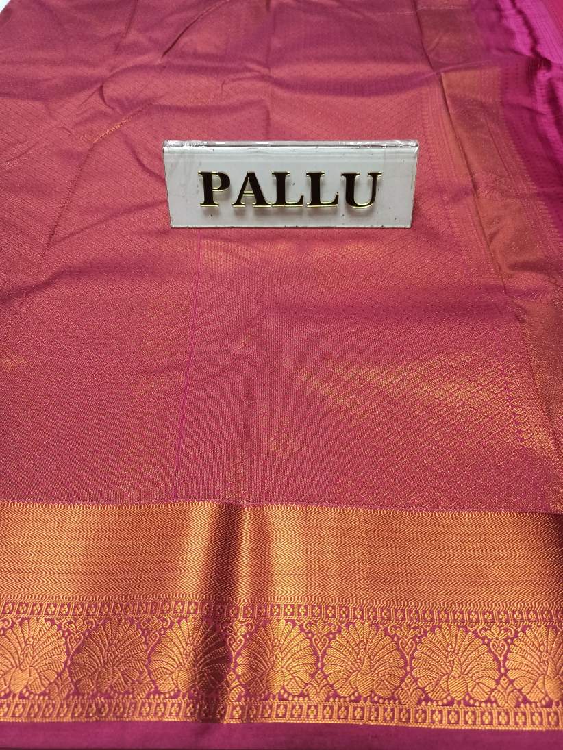 Pure kadial Silk Saree