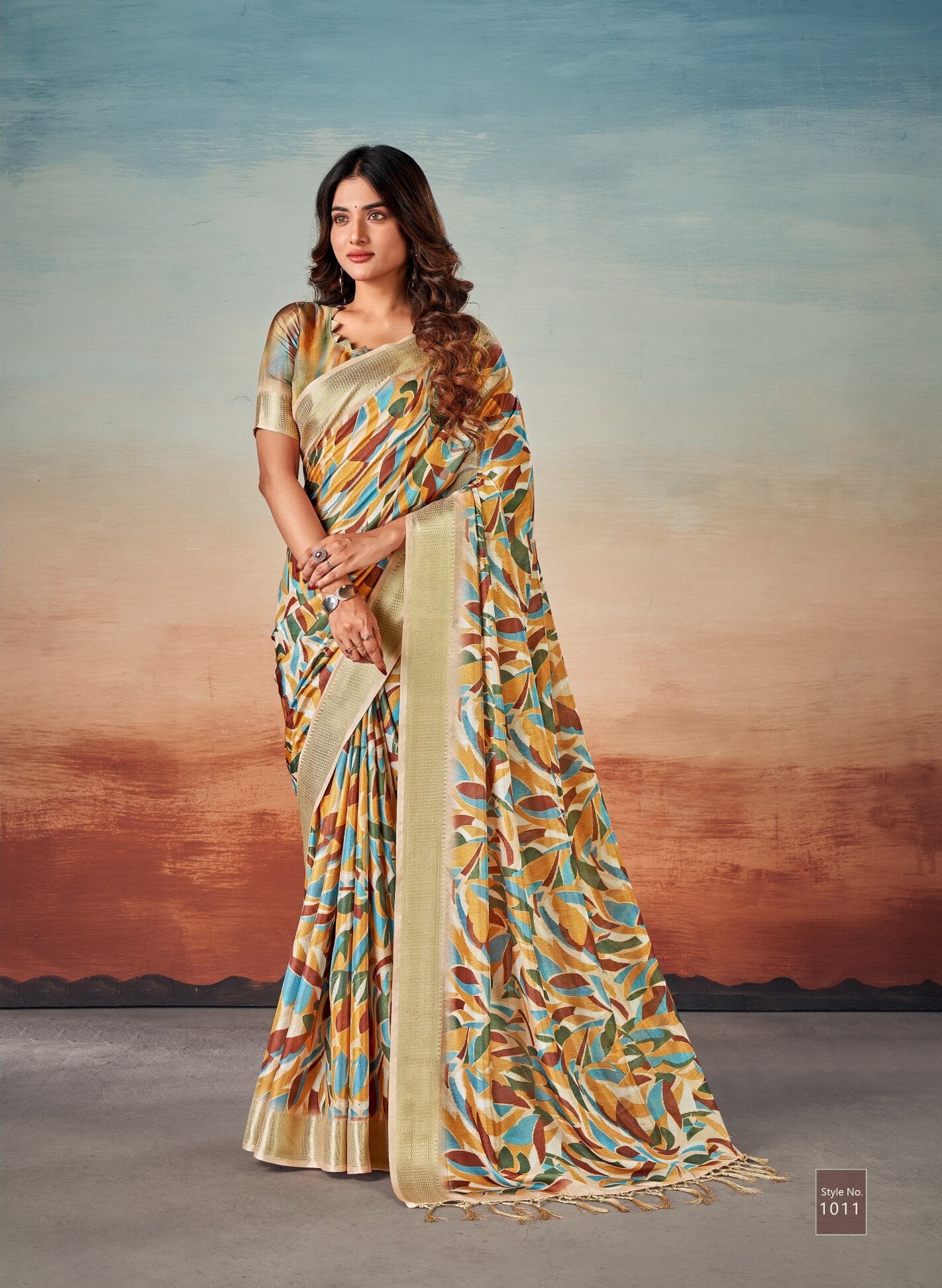 Synthetic Silk Saree