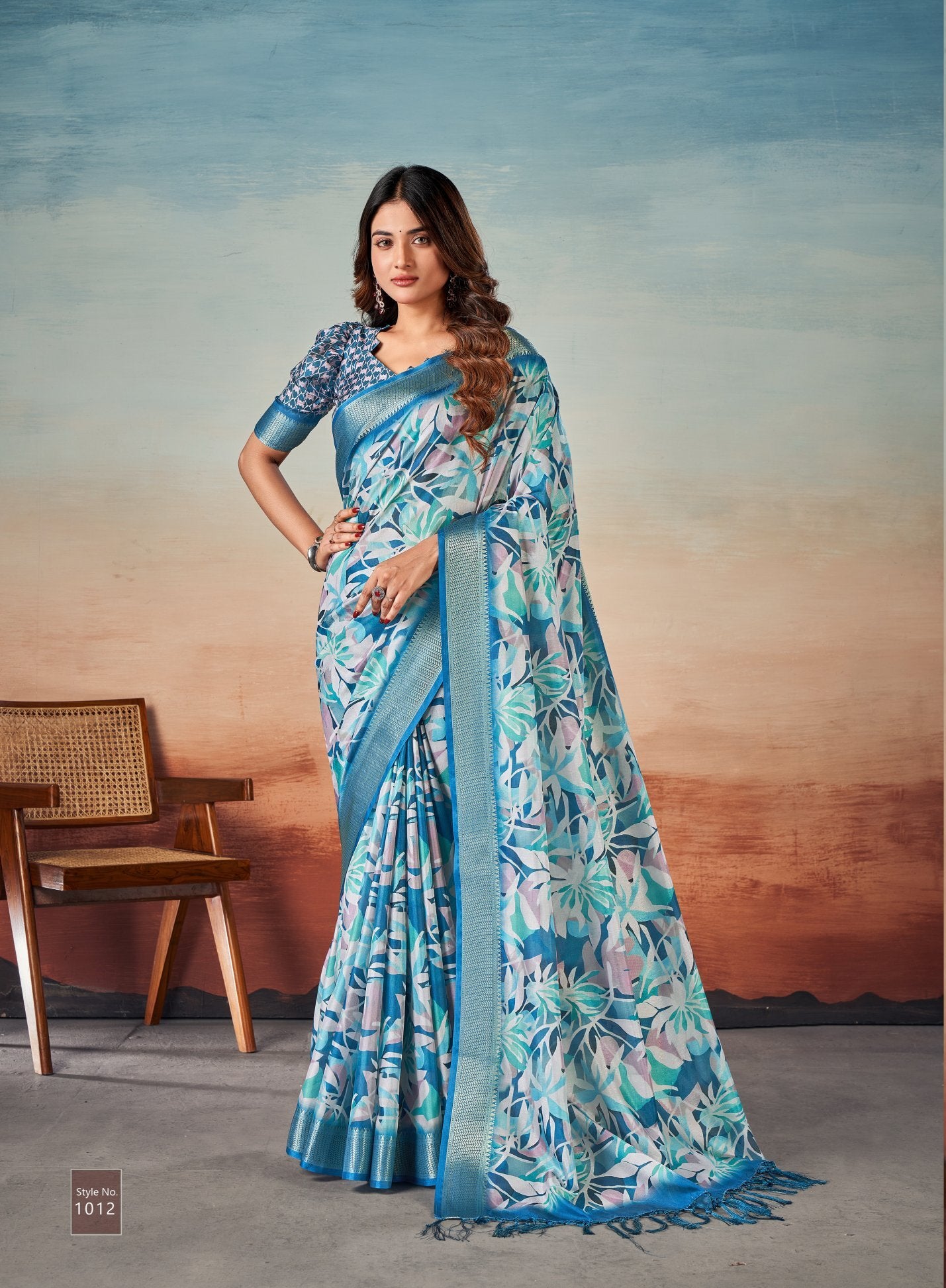 Synthetic Silk Saree