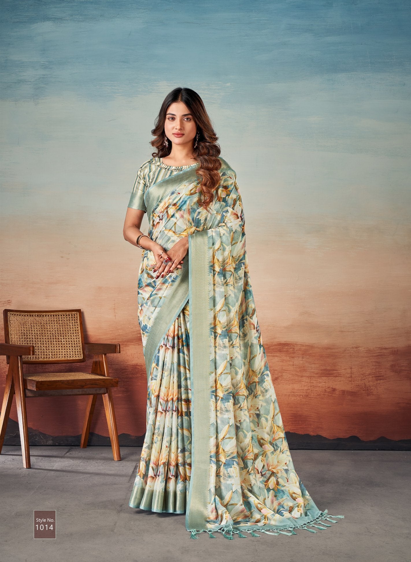 Synthetic Silk Saree