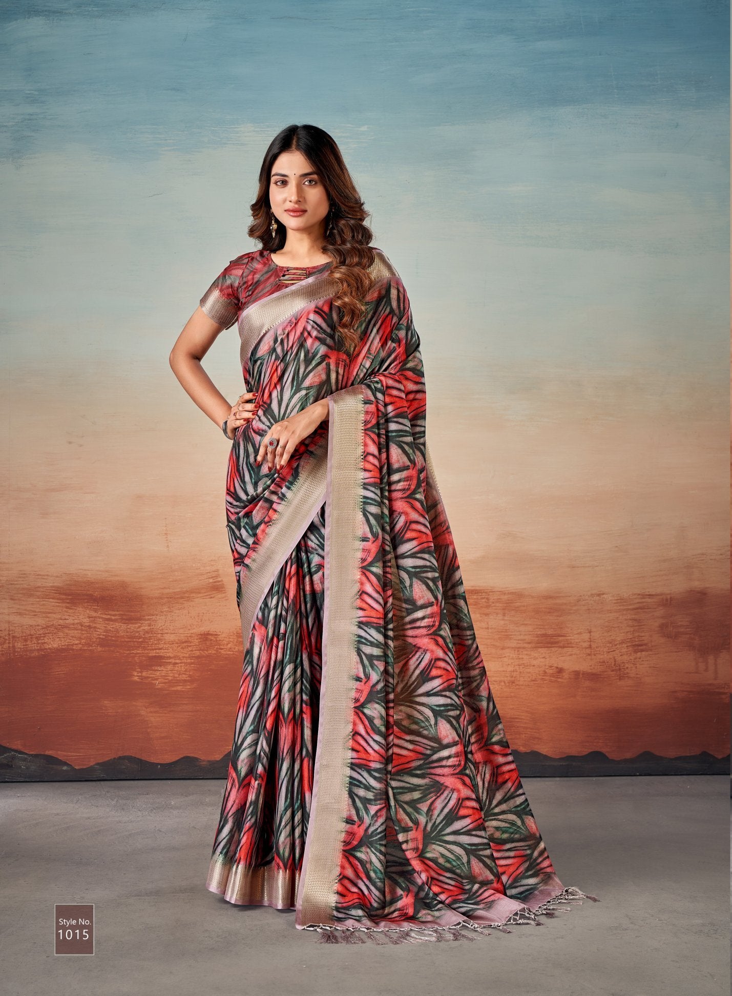 Synthetic Silk Saree