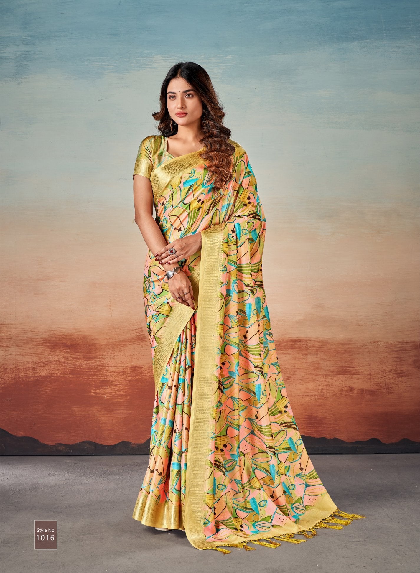 Synthetic Silk Saree