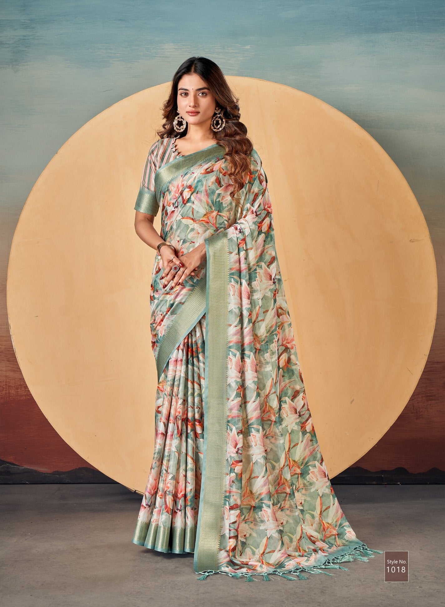 Synthetic Silk Saree