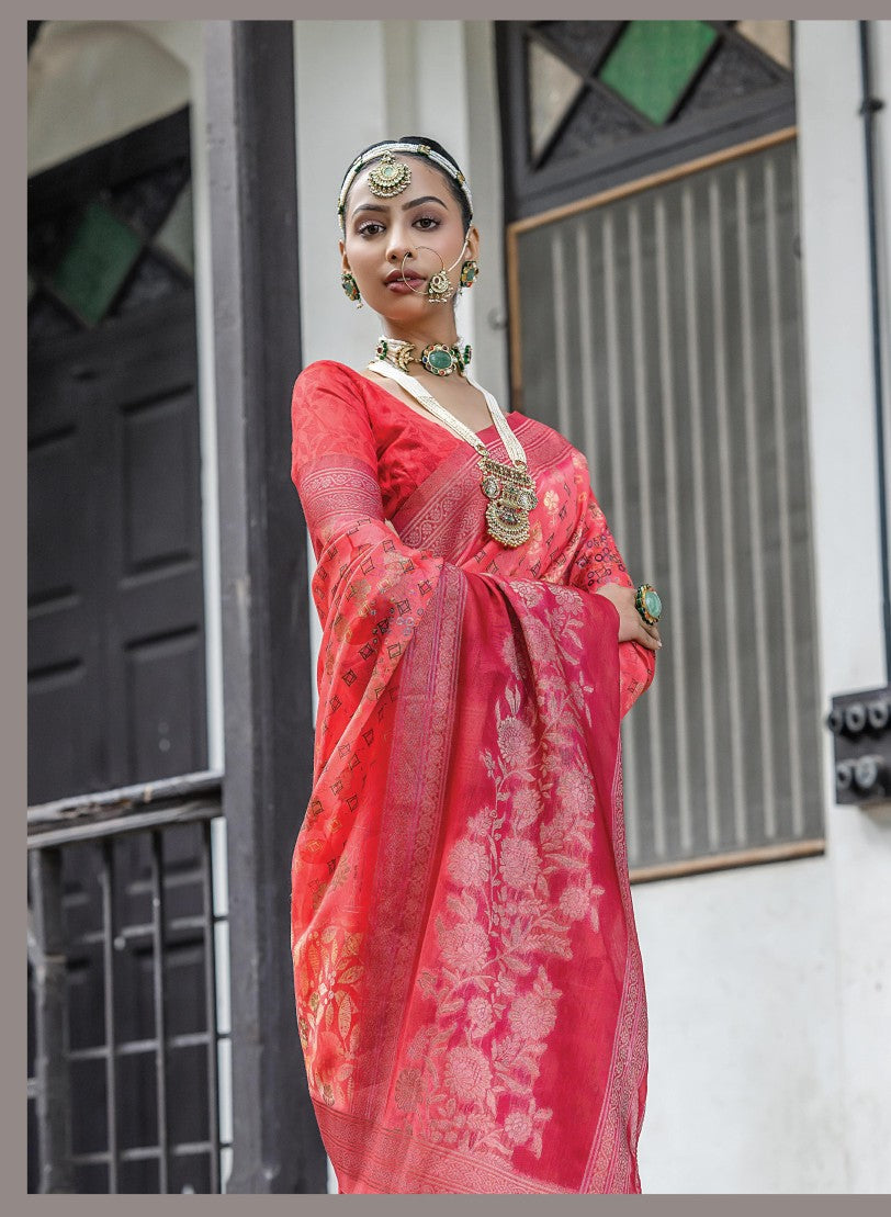 Synthetic Silk Saree