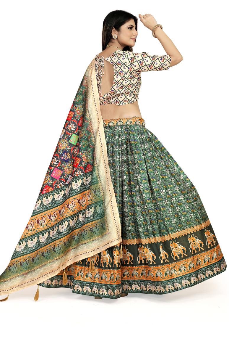 New Semi Stitiched Lehenga Choli