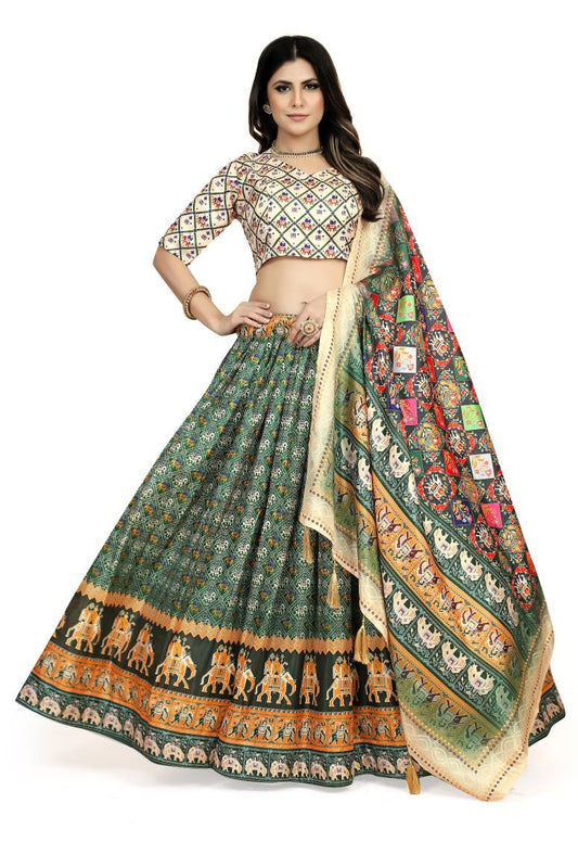 New Semi Stitiched Lehenga Choli