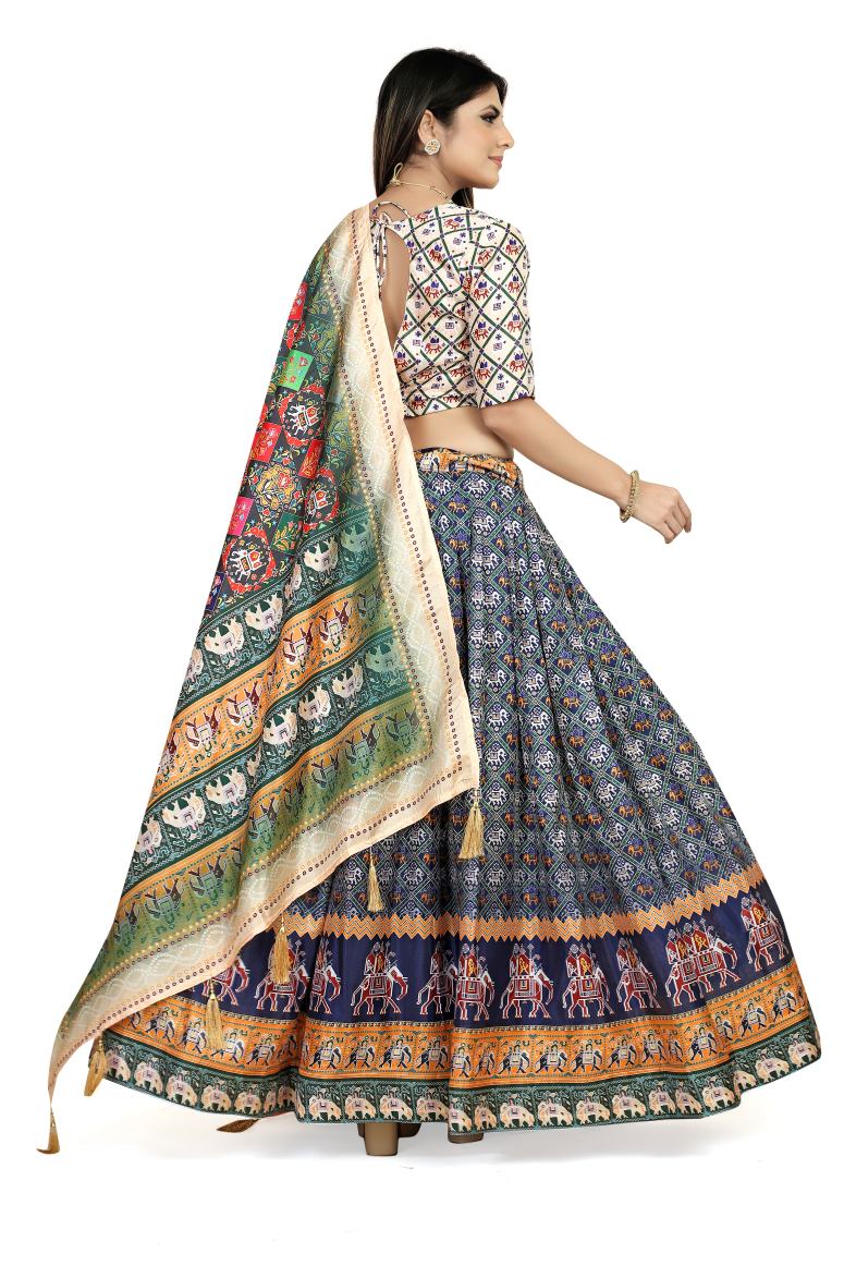 New Semi Stitiched Lehenga Choli