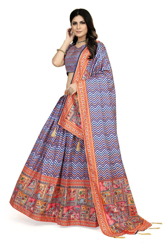 New Semi Stitiched Lehenga Choli