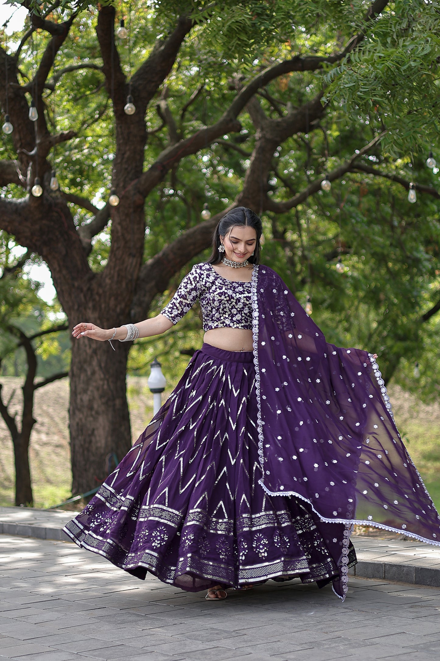 New Semi Stitiched Lehenga Choli