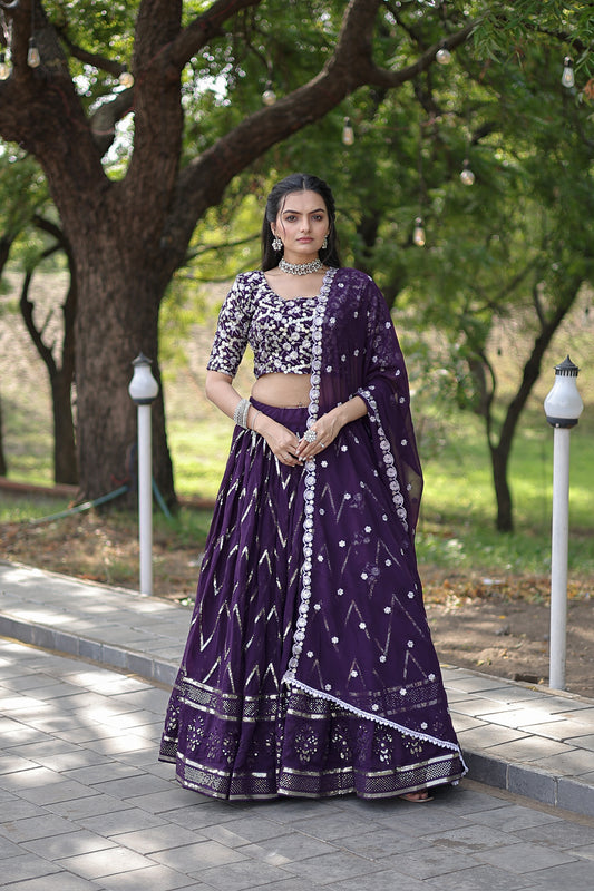 New Semi Stitiched Lehenga Choli