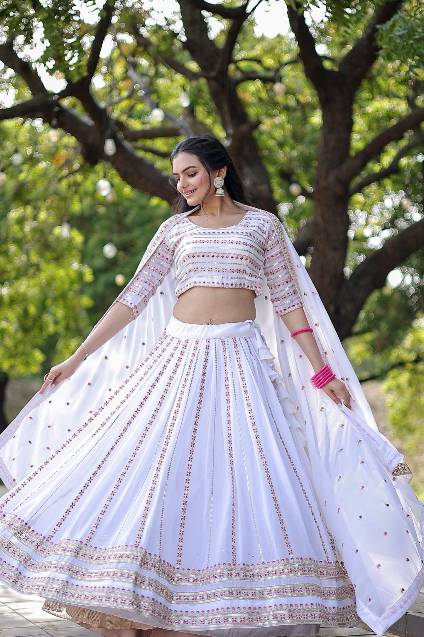 New Semi Stitiched Lehenga Choli