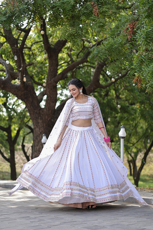 New Semi Stitiched Lehenga Choli