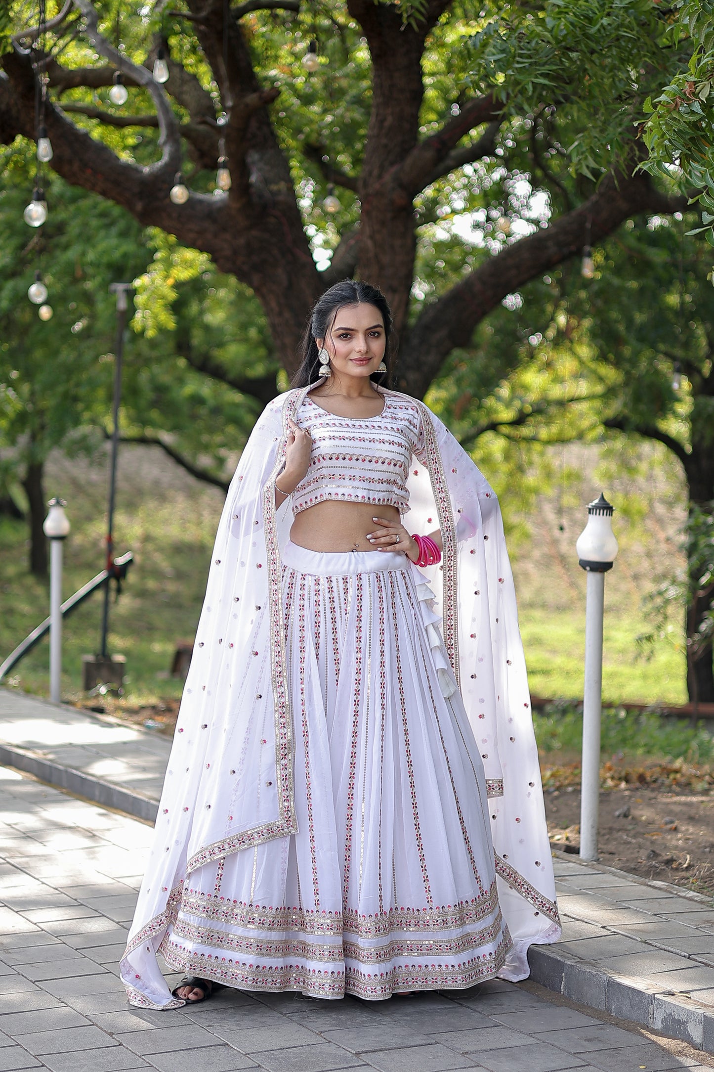 New Semi Stitiched Lehenga Choli