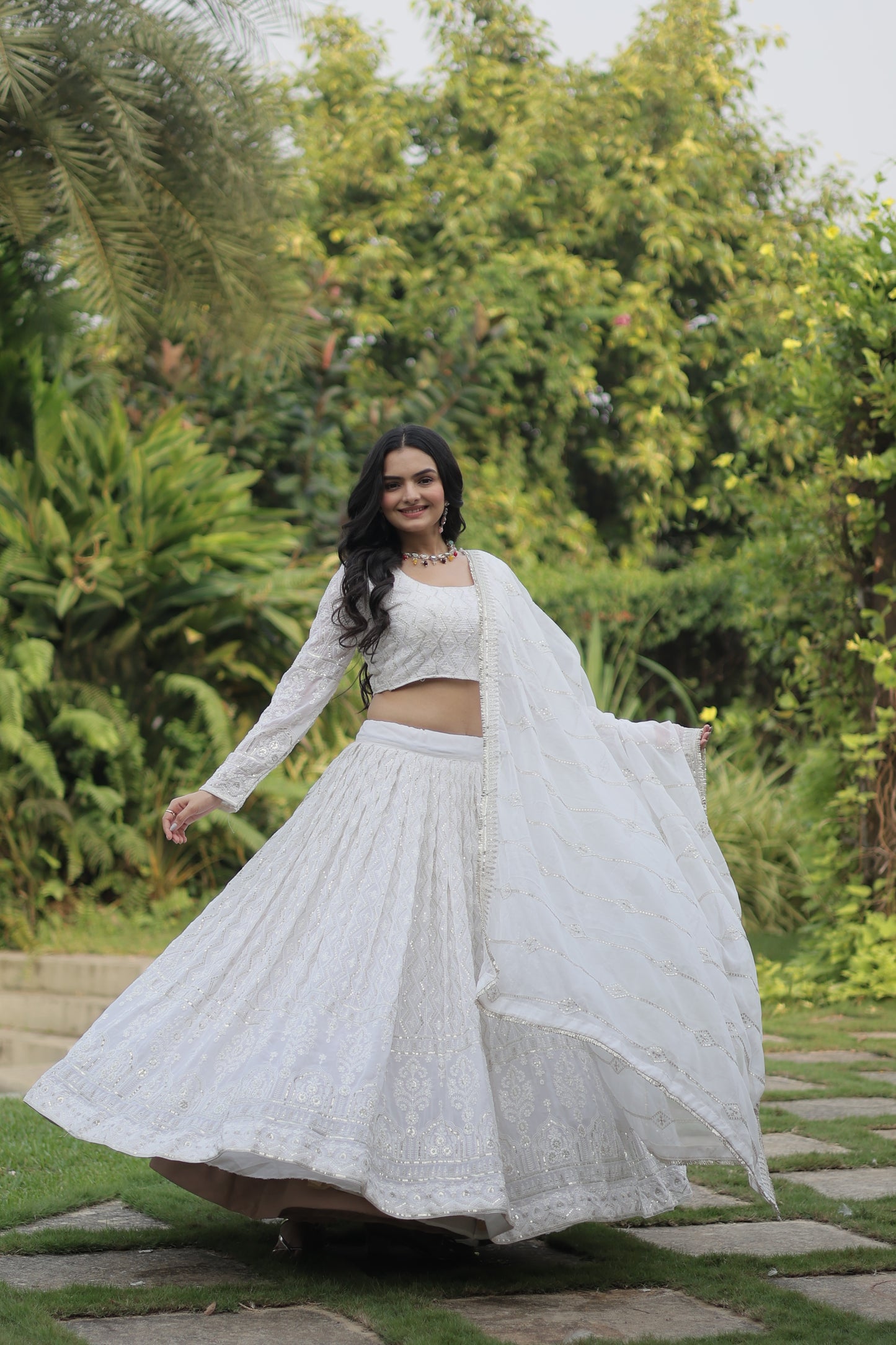 New Semi Stitiched Lehenga Choli