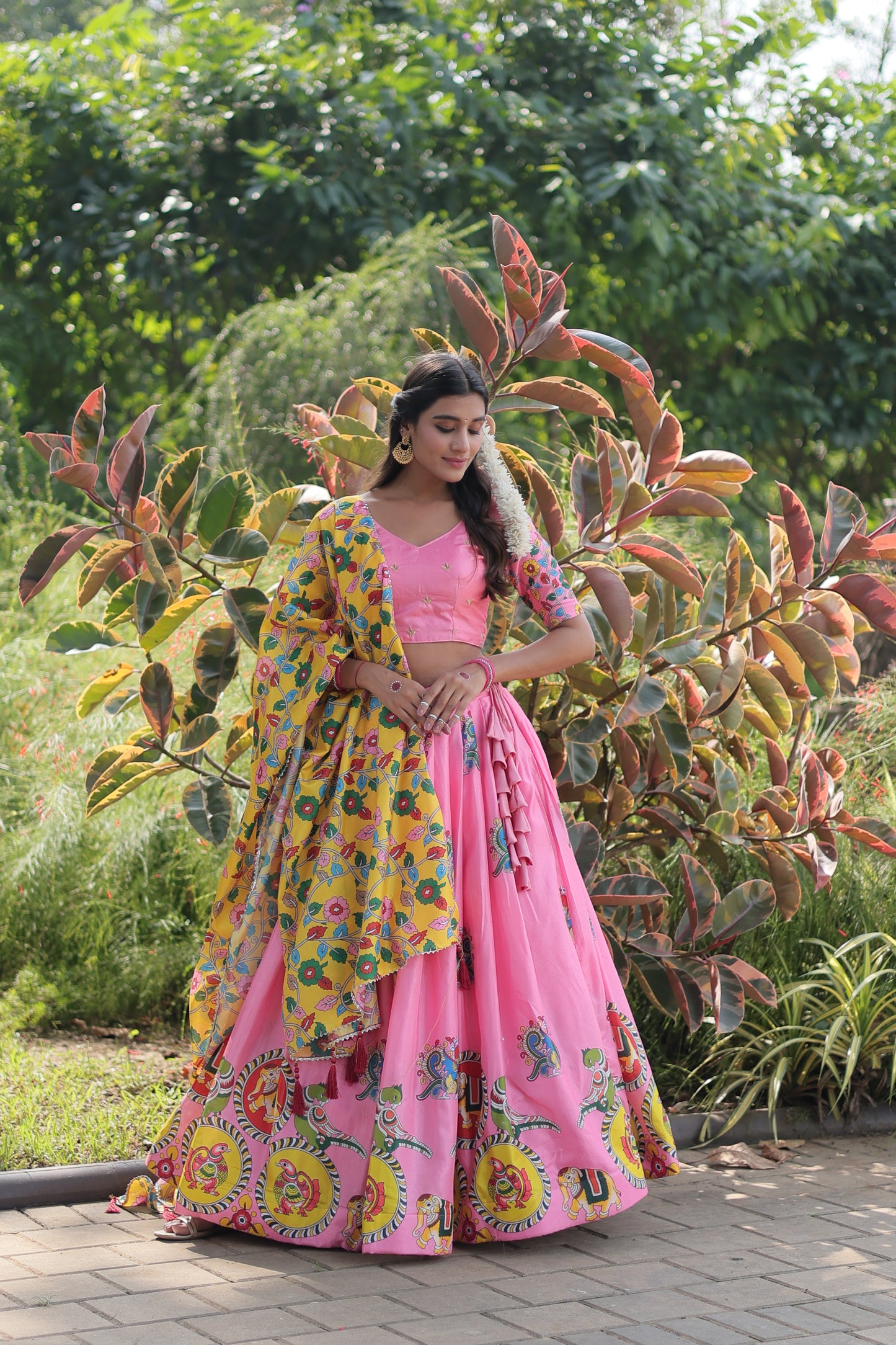 New Semi Stitiched Lehenga Choli