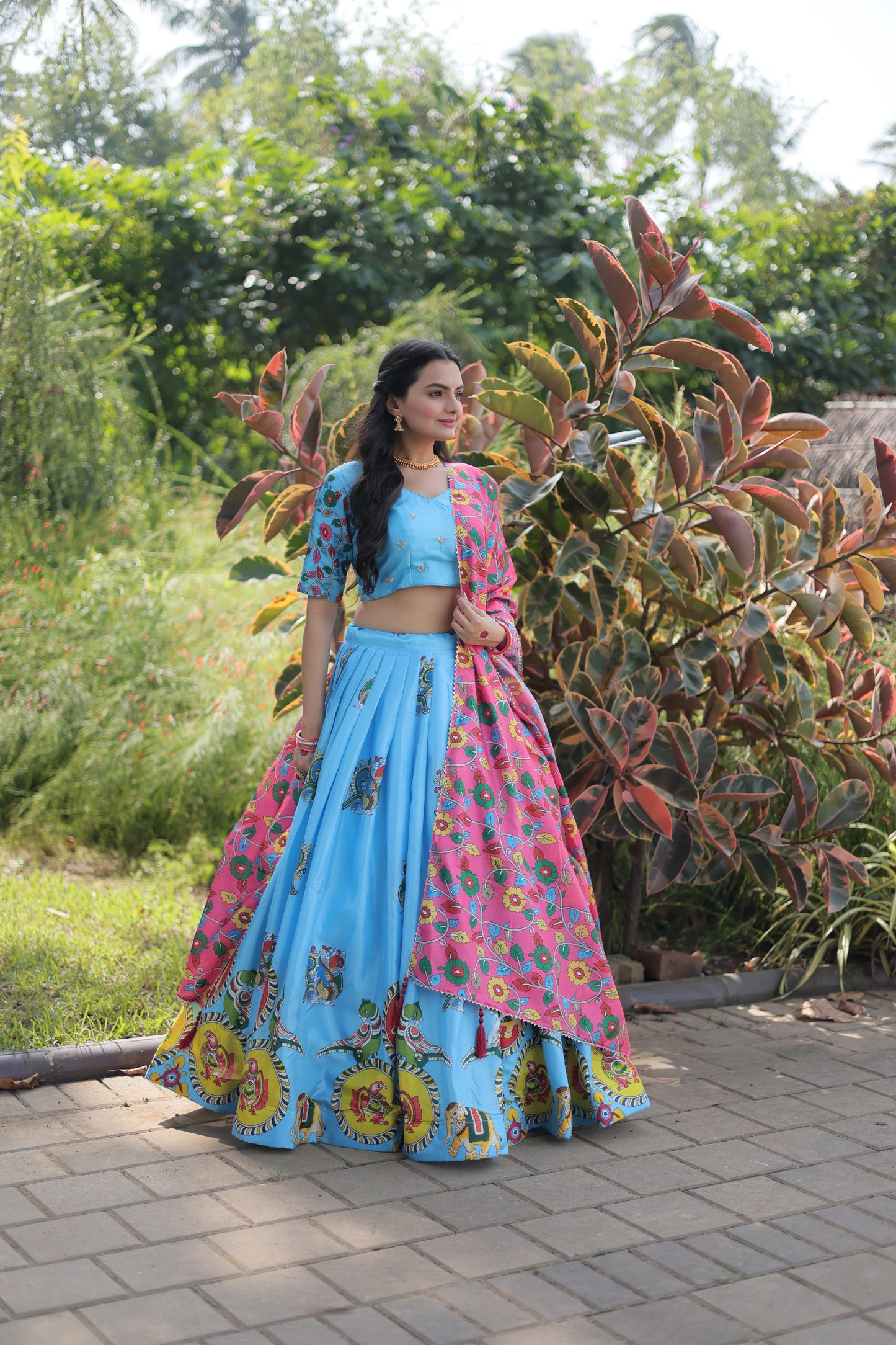 New Semi Stitiched Lehenga Choli