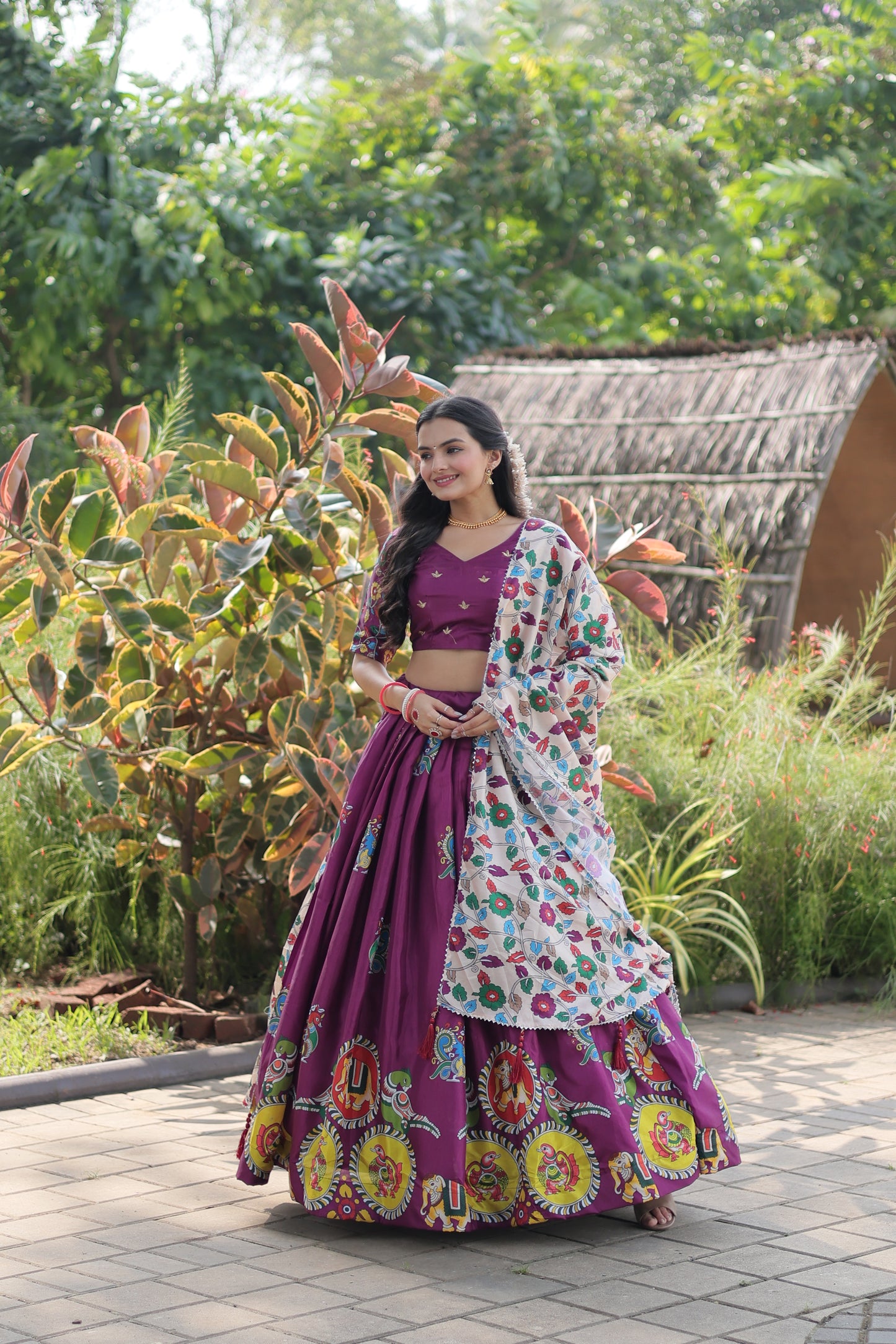 New Semi Stitiched Lehenga Choli