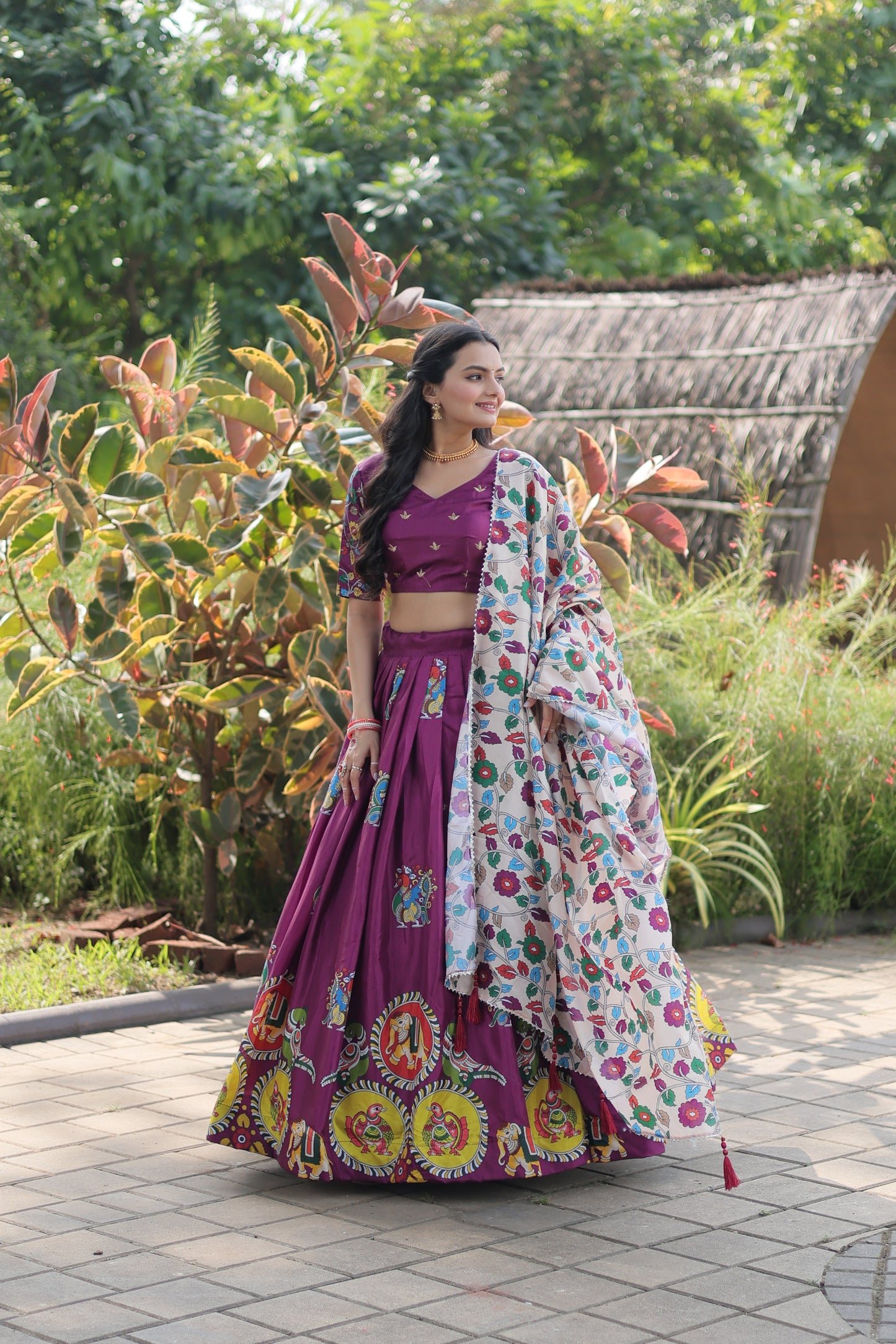 New Semi Stitiched Lehenga Choli