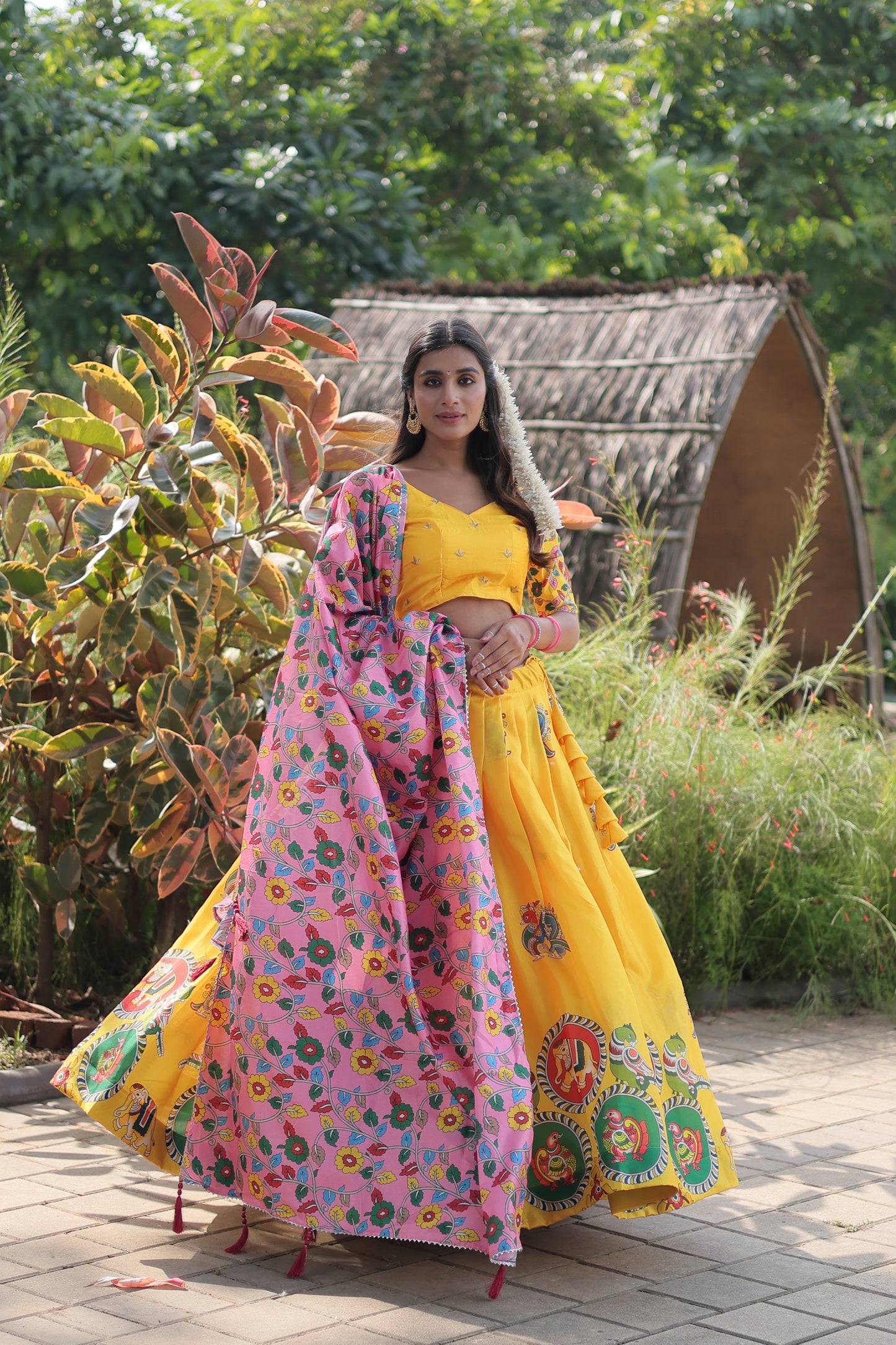 New Semi Stitiched Lehenga Choli