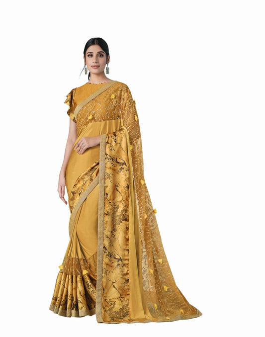 Catalog Designer Embroidery Work Saree