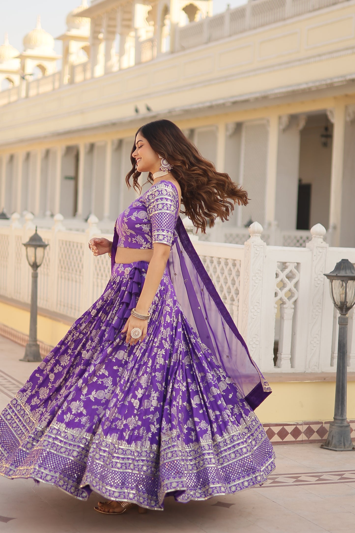 New Semi Stitiched Lehenga Choli