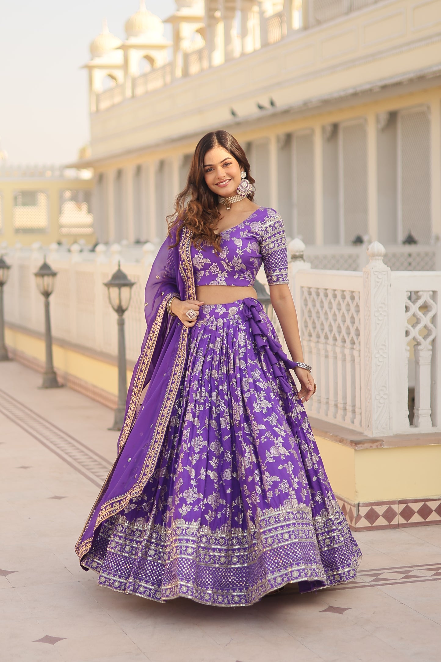 New Semi Stitiched Lehenga Choli