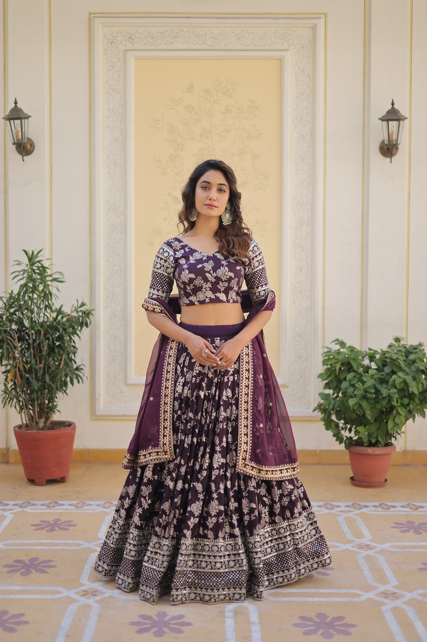 New Semi Stitiched Lehenga Choli