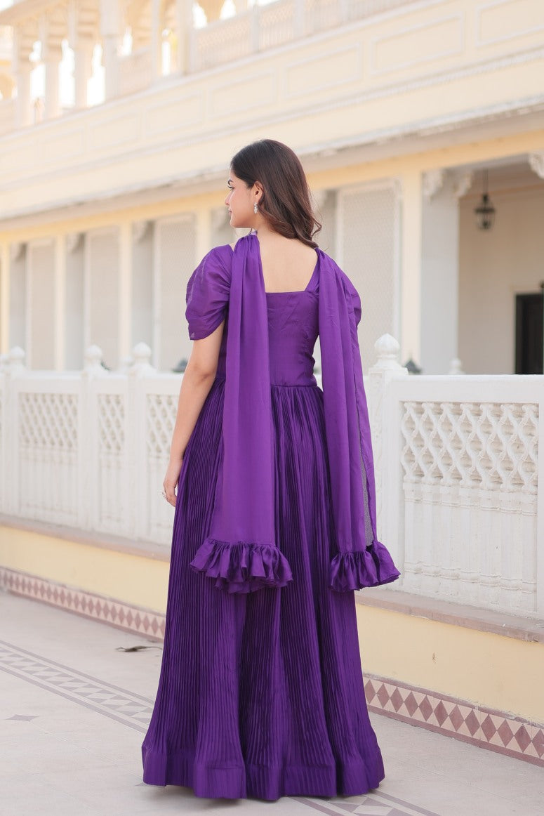 ReadyMade Gown With Duppatta