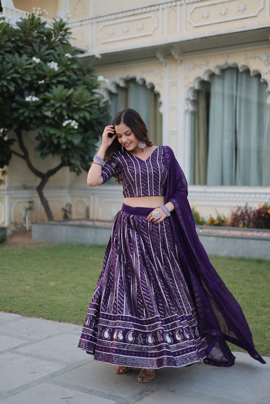 New Semi Stitiched Lehenga Choli