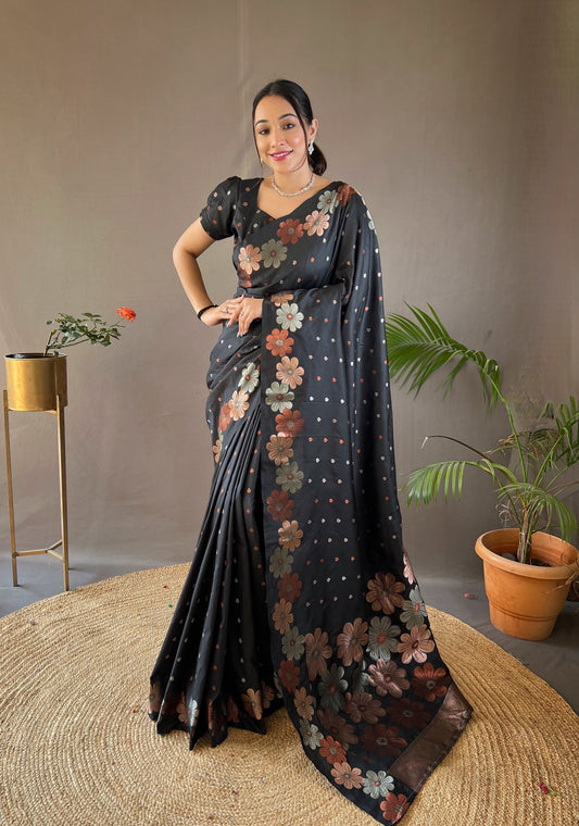 Georgette Silk Saree