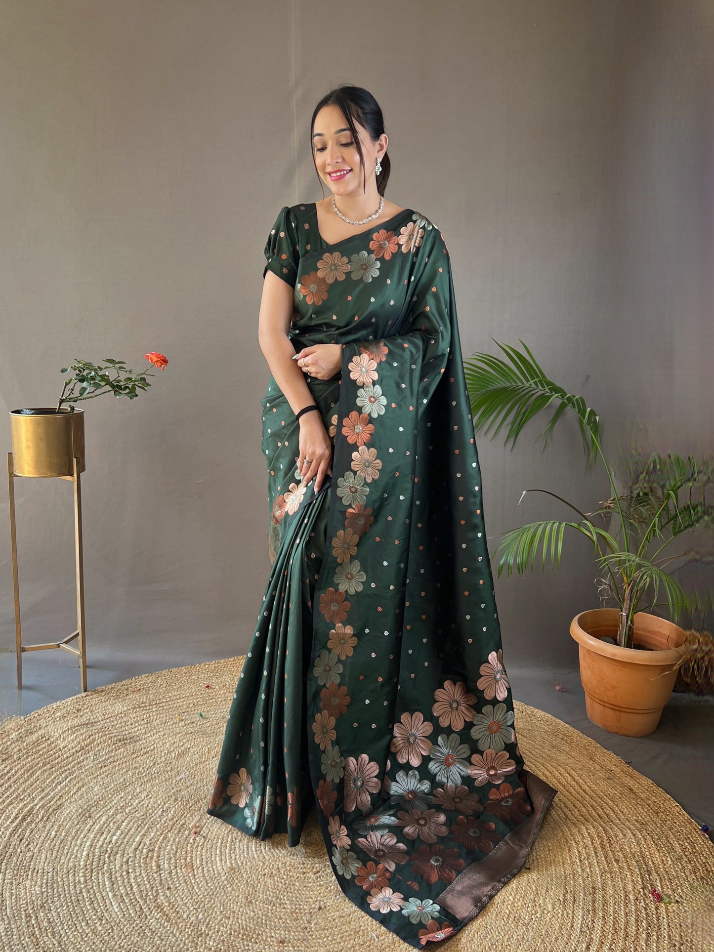 Georgette Silk Saree