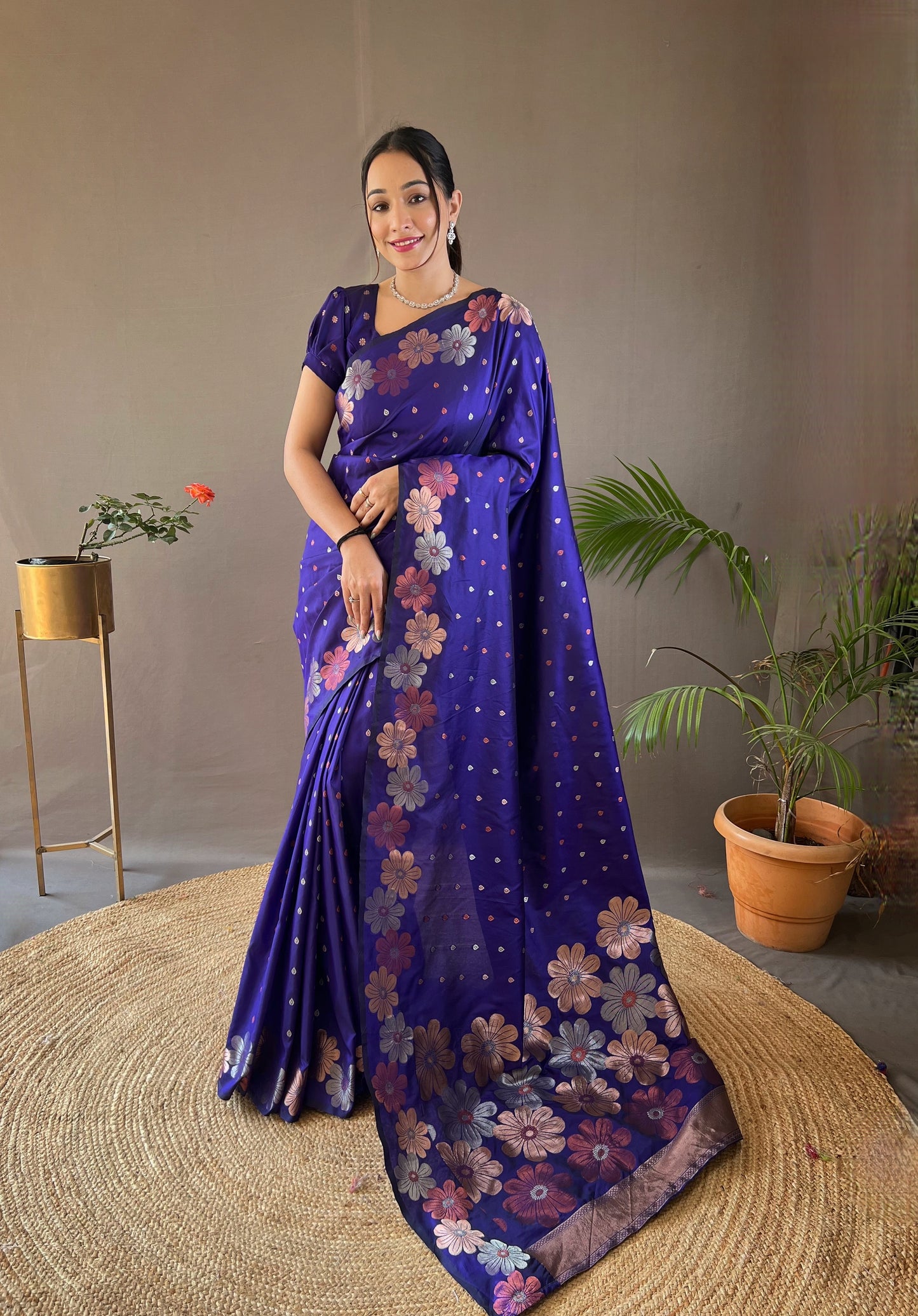 Georgette Silk Saree