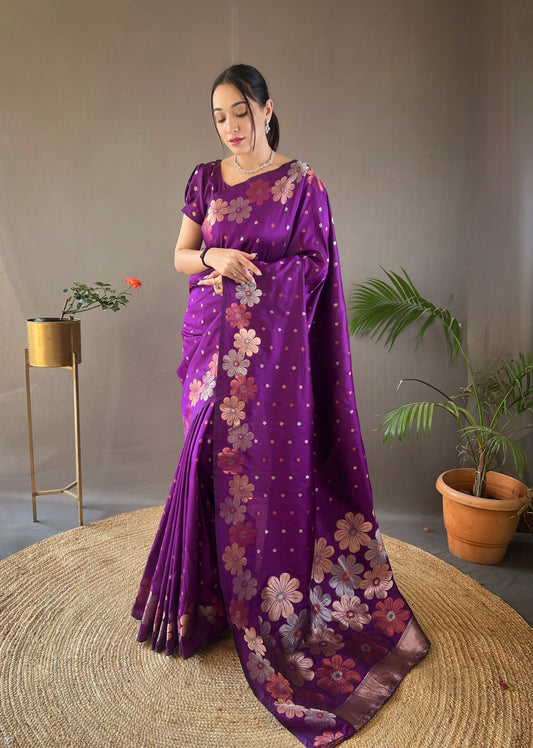 Georgette Silk Saree