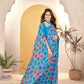 Georgette Silk Saree