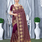 Catalog Designer Embroidery Work Saree