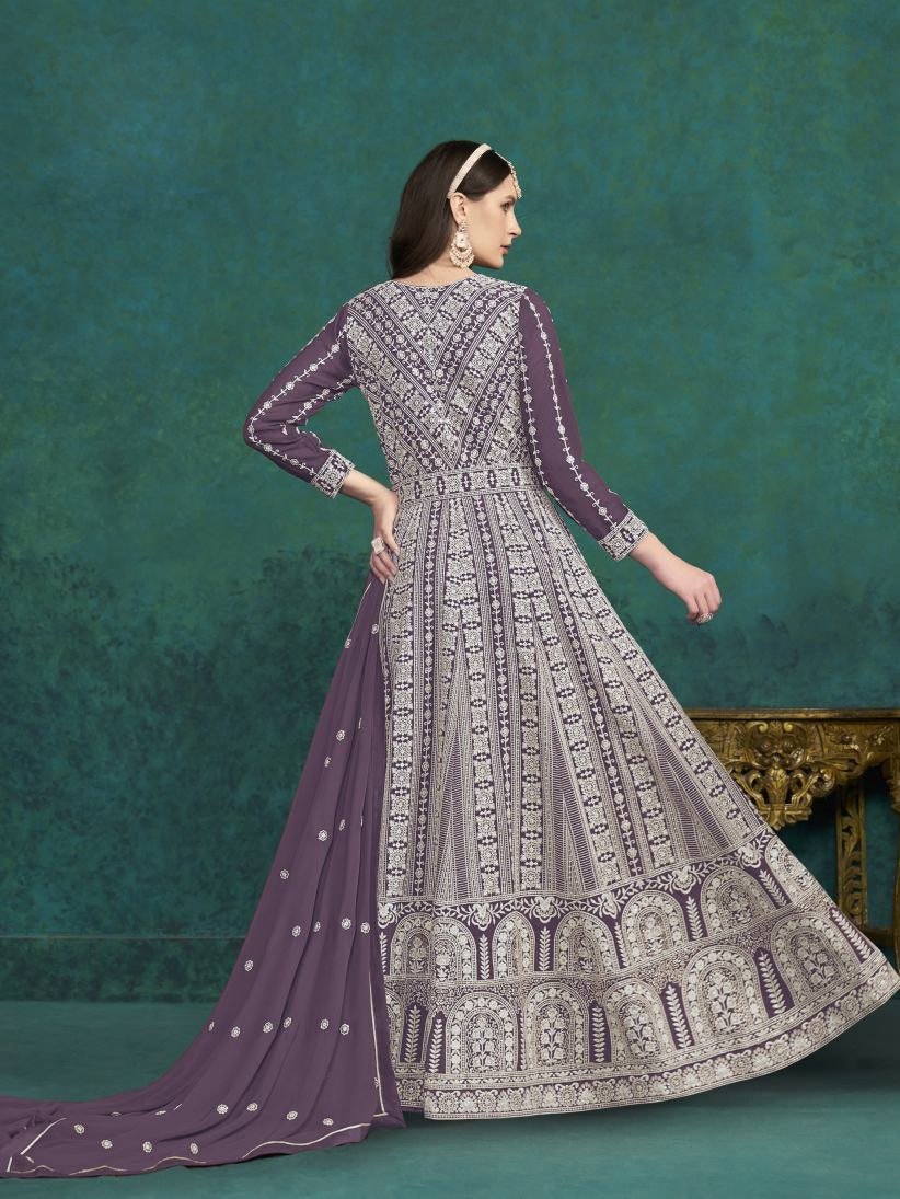 New Semi Stitiched Georgette Lehenga Choli