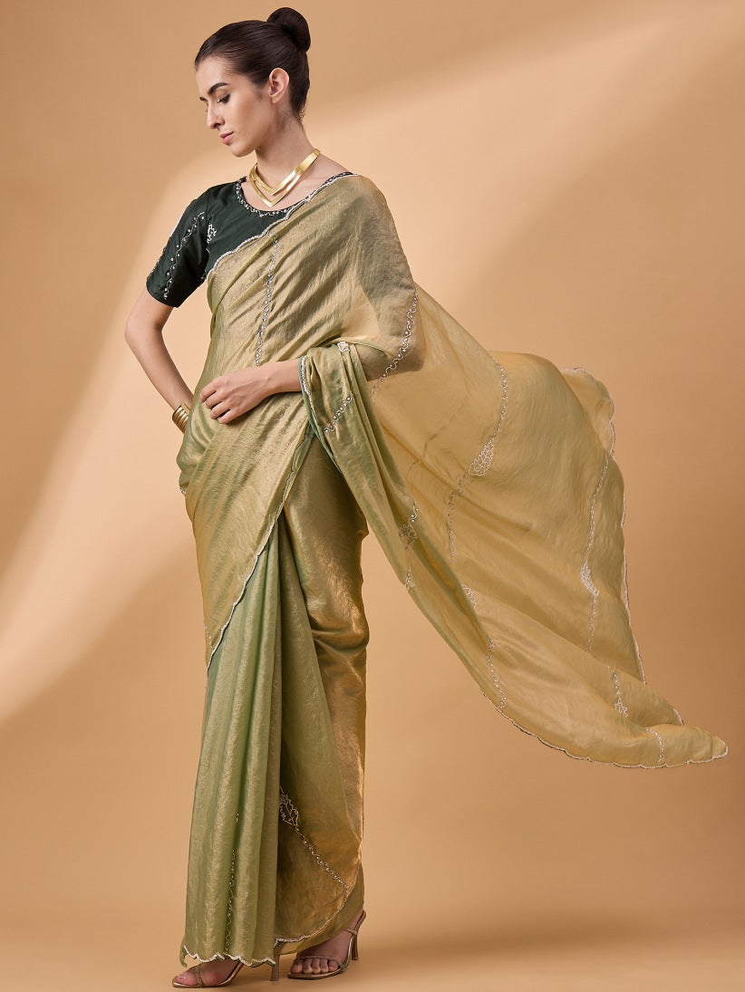 Georgette Silk Saree