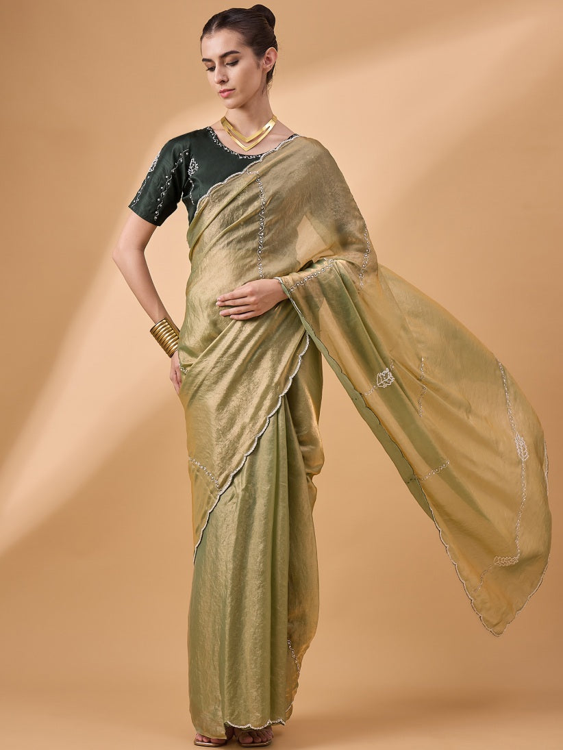 Georgette Silk Saree