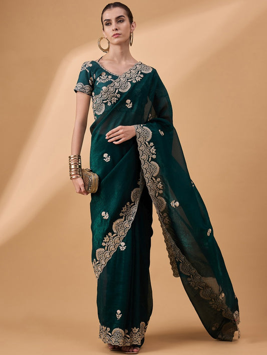 Georgette Silk Saree