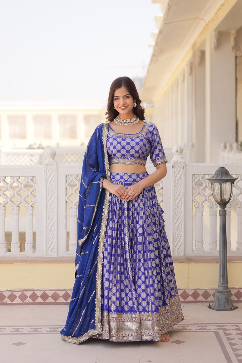 New Semi Stitiched Lehenga Choli