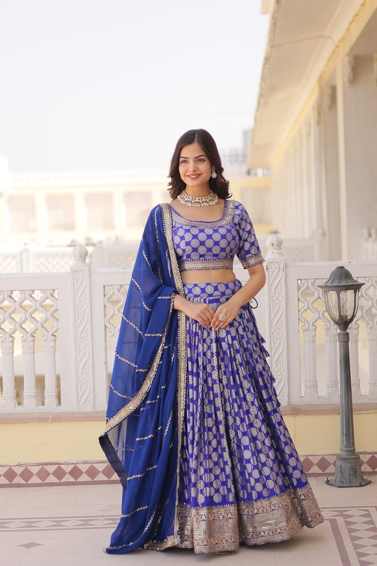 New Semi Stitiched Lehenga Choli