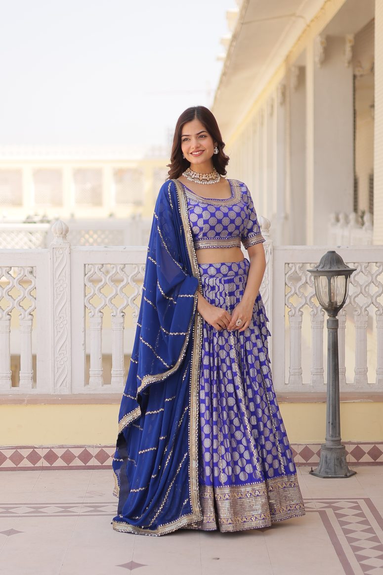 New Semi Stitiched Lehenga Choli