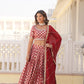 New Semi Stitiched Lehenga Choli