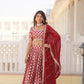 New Semi Stitiched Lehenga Choli