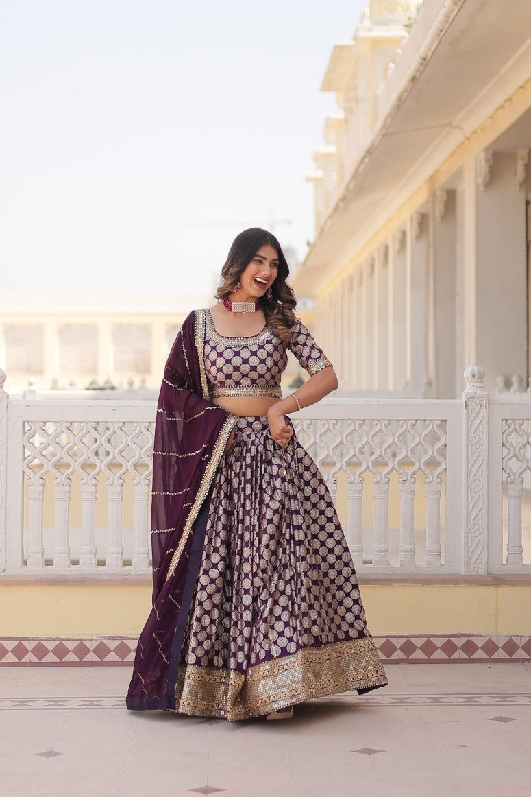 New Semi Stitiched Lehenga Choli