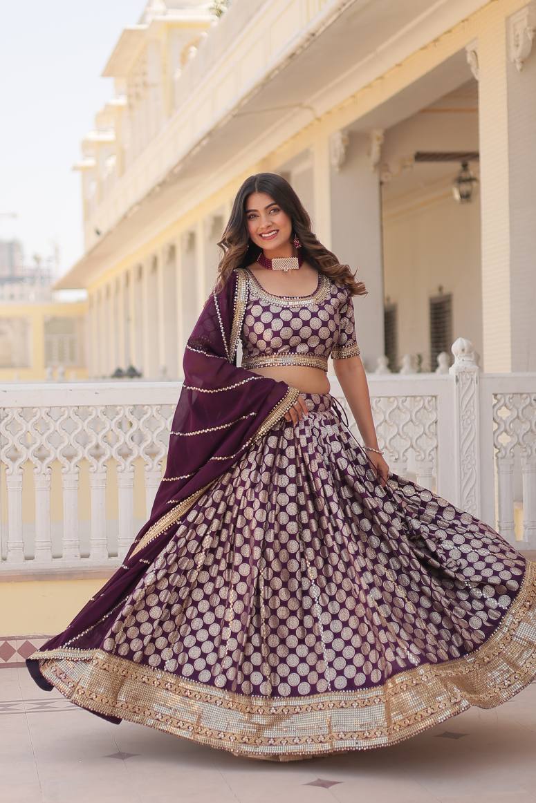 New Semi Stitiched Lehenga Choli