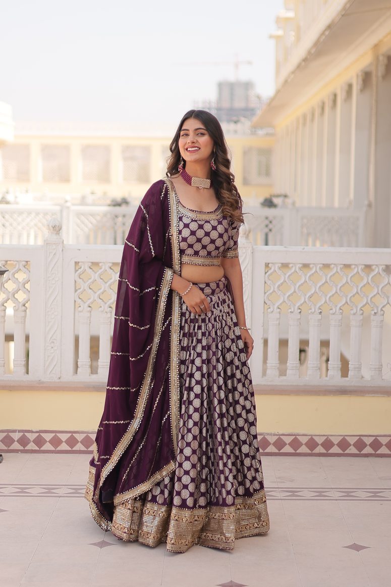 New Semi Stitiched Lehenga Choli