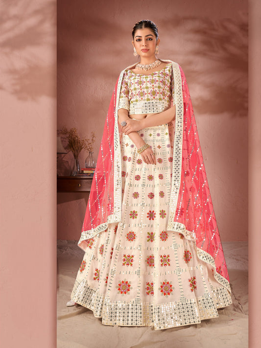 New Semi Stitiched Lehenga Choli