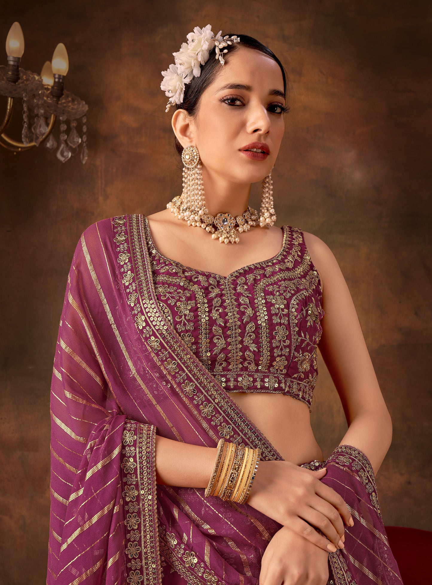 New Semi Stitiched Lehenga Choli